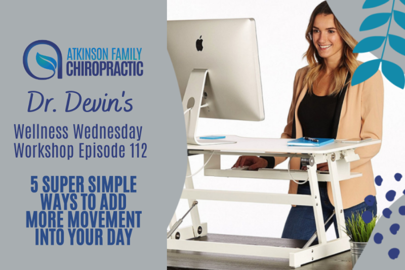 5 Super Simple Ways To Add More Movement Into Your Day