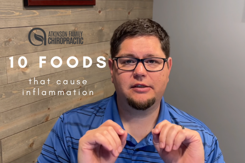 10 Foods That Cause Inflammation