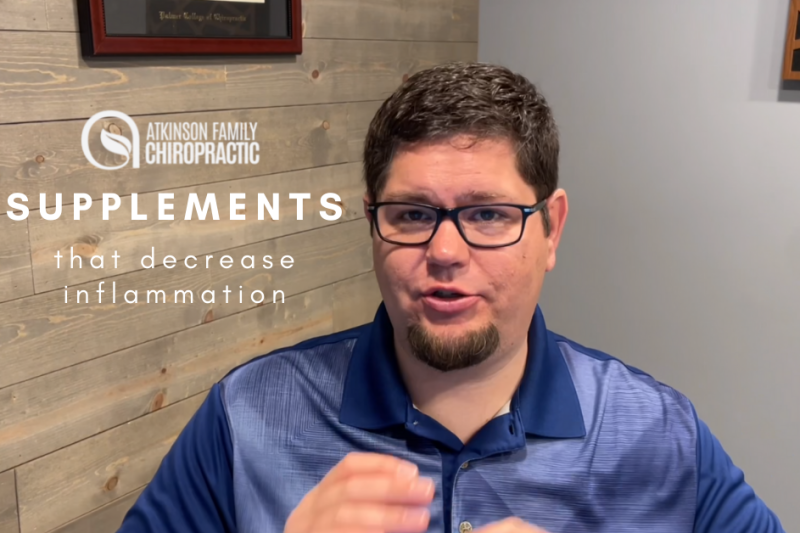Supplements that decrease inflammation