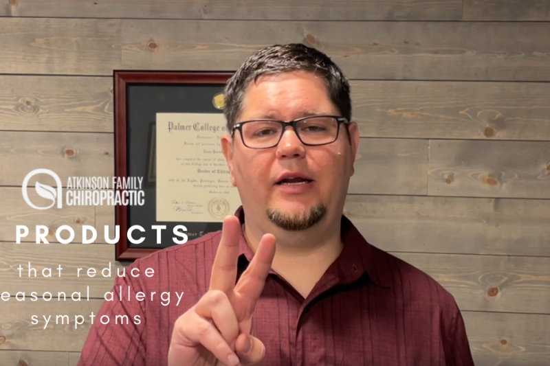 2 products that reduce seasonal allergy symptoms